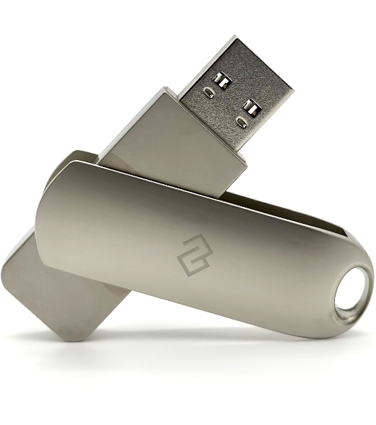 Флешка USB Digma DRIVE3 (DGFUM256A30SR), 256Gb, USB 3.0, R/W 120/50, серебристый