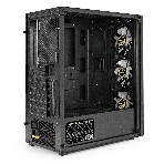 Компьютерный корпус Miditower ExeGate EVO-8227-NPX600 (ATX, БП 600NPX с вент. 12см, 2*USB+1*USB 3.0+HD Audio, черный, 3 вент. RGb, закаленное стекло), фото9