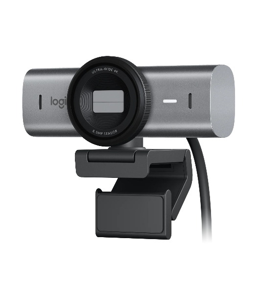 Веб-камера Logitech MX Brio 705 3840x2160, 30 кадр/с, USB Type-C, микрофон (2 шт, шумоподавление), автофокус, HDR, крепление на мониторе, графитовый