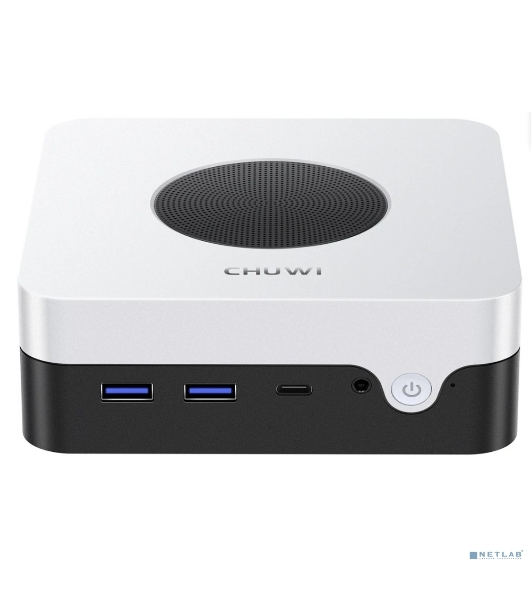 Мини ПК Chuwi LarkBox X Nettop серый/белый i3-1220P(1.5Ghz)/8Gb/256Gb SSD/W11Home/bracket