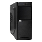 Компьютерный корпус Miditower ExeGate XP-330U Black, ATX, (XP400, Black,120мм), 2хUSB+2хUSB 3.0, Audio, фото4