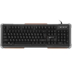 Клавиатура Oklick 717G Black Death проводная, USB Type-A, чёрный/серый, фото20