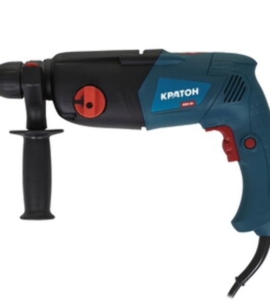 Перфоратор Кратон RHE-850-26S, SDS-plus, 850 Вт, 2,5 Дж, от сети