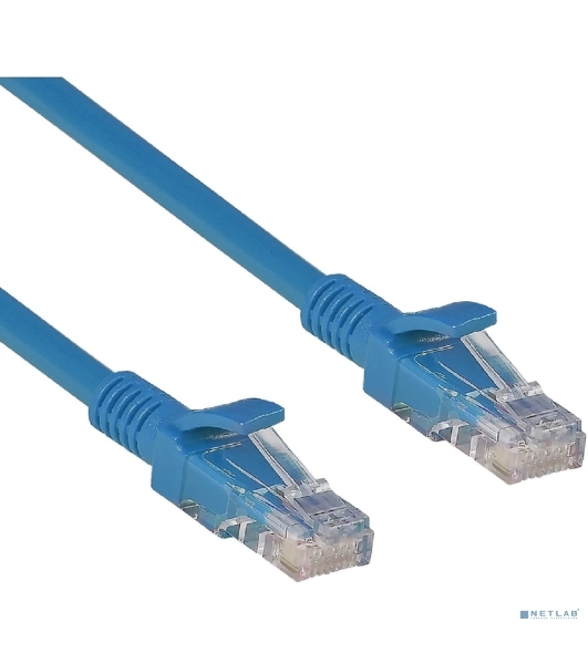 Патч-корд ExeGate UTP-RJ45-RJ45-C6-2M-BL, UTP, cat.6, 2м, синий