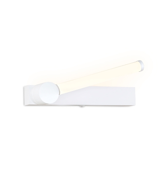 Настенный поворотный светодиодный светильник Ambrella light FW435 SWH белый песок LED 4200K 10W 310*50*110