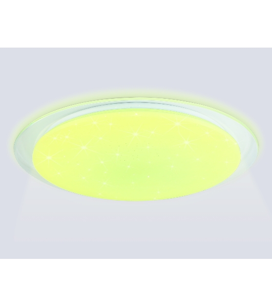 Светодиодный светильник RGB Ambrella light FZ780 WH белый IP20 60W 3000-6500K+RGB 570*55 (ПДУ ИК)