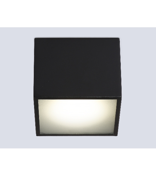 Светильник Ambrella light TN6532 BK черный IP44 GX53 100*100*80