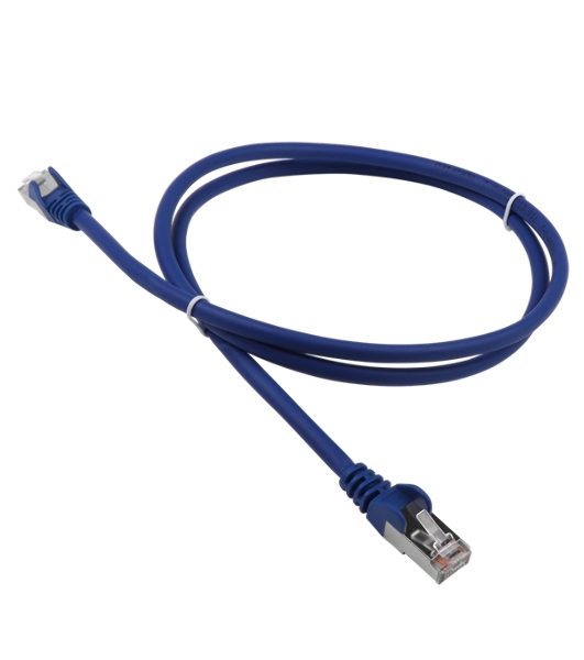 Патч-корд LANMASTER LSZH FTP cat.5e, 3.0 м, синий