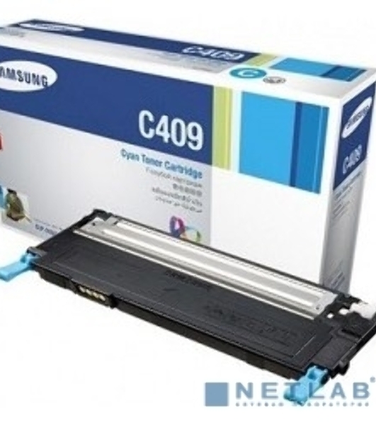 Картридж лазерный Samsung CLT-C409S/SU007A голубой для Samsung CLP-310/315/CLX-3170FN (1000 стр.)