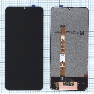 Дисплей для Vivo Y35 4G (V2205) в сборе с тачскрином черный