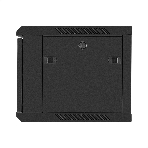 Шкаф телекоммуникационный 19' настенный 6U ExeGate EC-WM-6U.450.G.BLACK (19', 6U, 600x450x370 мм (ШхГхВ), передняя дверь закаленное стекло, съемные боковые панели, пыле- и влагозащита IP23, черный RAL 9004), фото7