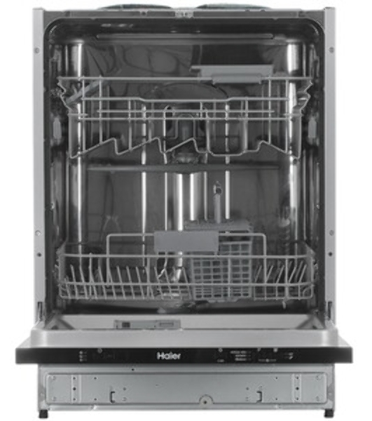 Посудомоечная машина встраиваемая Haier HDWE14-592RU 2050Вт узкая серебристый
