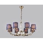Люстра Ambrella light LH71273/8 BS/DB латунь/темно синий E14/8 max 40W D820*840, фото3