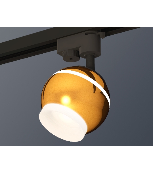 Светильник Ambrella light XT1105007 PYG/SBK/FR золото желтое полированное/черный песок/белый матовый MR16 GU5.3 LED 3W 4200K