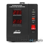 Стабилизатор напряжения Powerman AVS 1500D черный (220В±8% 1500ВА,12А,КПД 98%,циф. индикация вх./вых.), фото2