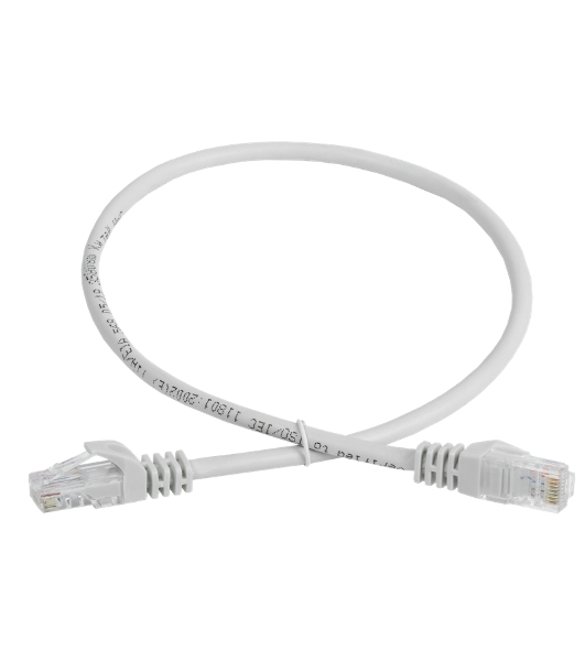 Патч-корд cat.5е UTP 2м сер. GENERICA ITK PC01-C5EU-2M-G