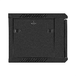 Шкаф телекоммуникационный 19' настенный 6U ExeGate EC-WM-6U.450.G.BLACK (19', 6U, 600x450x370 мм (ШхГхВ), передняя дверь закаленное стекло, съемные боковые панели, пыле- и влагозащита IP23, черный RAL 9004), фото6