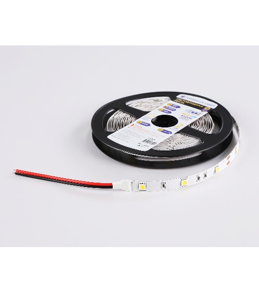 Светодиодная лента Ambrella light GS1802 5050 30Led/ 7.2W m/ 12V IP20 4500K/ 5000*10*1.87mm (2 конт.)