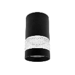 Светильник Ambrella light TN374 SBK черный песок GU5.3 D65*117, фото5