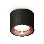 Светильник Ambrella Light XS7511025 SBK/PPG черный песок/золото розовое полированное MR16 GU5.3 (C7511, N7015), фото 1