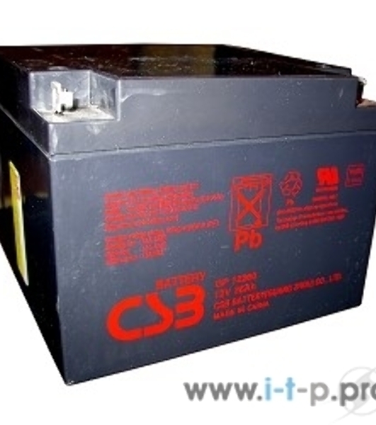 Батарея для ИБП CSB GP-12260 (12V, 26Ah) для UPS клеммы F2