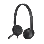 Гарнитура Logitech H340 чёрный, проводная, USB, фото11