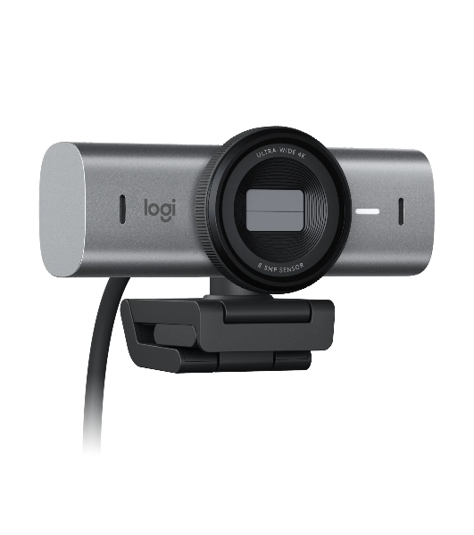 Веб-камера Logitech MX Brio 705 3840x2160, 30 кадр/с, USB Type-C, микрофон (2 шт, шумоподавление), автофокус, HDR, крепление на мониторе, графитовый