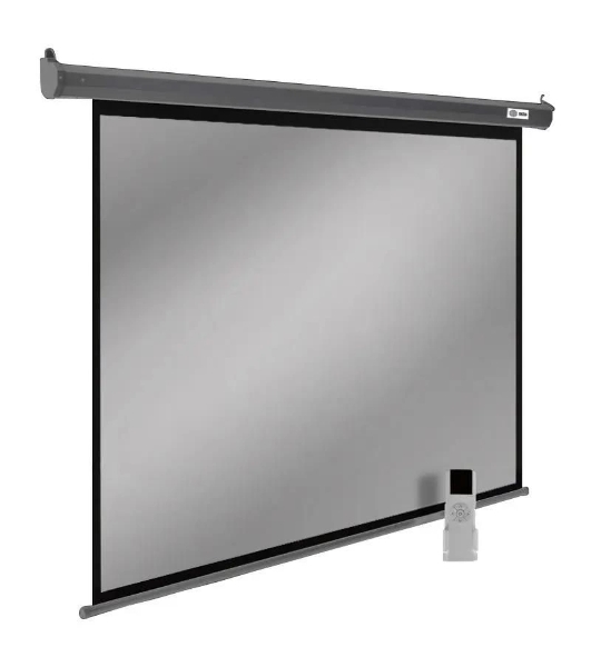 Экран Cactus 175x280 см SIlverMotoExpert CS-PSSME-280X175-DG 16:10 настенно-потолочный рулонный темно-серый (моторизованный привод)