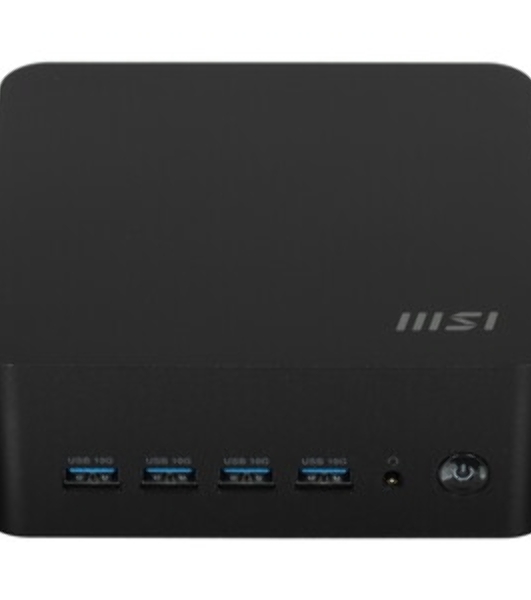 Мини ПК MSI Cubi Z AI 8M-027BRU Ryzen 7 8845HS (3.8) 780M CR без ОС WiFi BT 120W (936-B03231-029)