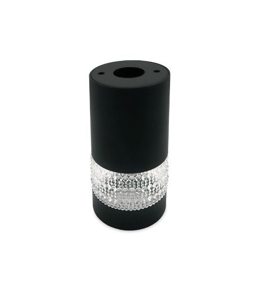 Светильник Ambrella light TN374 SBK черный песок GU5.3 D65*117