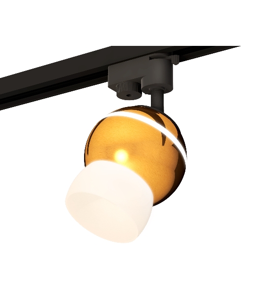 Светильник Ambrella light XT1105008 PYG/SBK/FR золото желтое полированное/черный песок/белый матовый MR16 GU5.3 LED 3W 4200K
