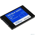Накопитель SSD WD Blue SA510 WDS500G3B0A, 500GB, SATA III, 2.5', R/W 560/510, фото11