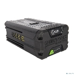 Аккумулятор GreenWorks 82V (модель G82B5) (2914607) - это литий ионная (Li-ion) батарея, силой тока 5 ампер/час и выполненная по самым передовым технологиям.Применяется в линейке всех устройств Greenworks 82V Coммercial.Аккумулятор состоит из ячеек производства японской компании LG. Ячейки этого производителя обладают самыми высокими показателями по емкости и выдаваемому напряжению, и относятся к классу A++. Батарея снабжена специальной платой управления, благодаря которой ячейки заряжаются и разряжаются равномерно и одновременно, что значительно продлевает срок жизни аккумулятора (среднее время 7 лет), а также отсутствует эффект потери мощности инструмента при разряде. Для надежной работы аккумулятор снабжен чипом, который защищает его от перезаряда, перегрева и глубокого разряда.Благодаря высокотехнологичным ячейкам, плате управления и защитному чипу, аккумулятор обладает долгим сроком службы - до 2000 циклов заряда-разряда. Корпус - ударопрочный, с прорезинен, фото3