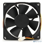 Вентилятор для корпуса Gembird FANCASE/BALL-3100 черный, 80 мм, 3100 об/мин, 38.65 дБ, 3 pin, фото4