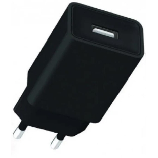Сетевое зарядное устройство GoPower GP1U 1USB 2.4A 12W черный (1/120/480)