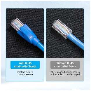 Колпачки изолирующие Vention IODY0-50 для разъемов RJ-45 (50 шт.) - Желтый