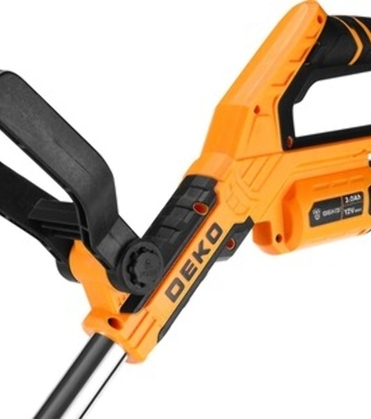 Триммер аккумуляторный Deko DKTR12V, 12 В, 2 Ач