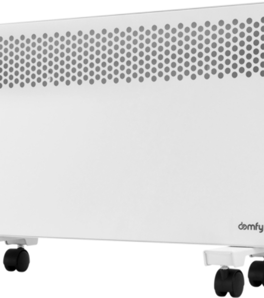 Конвектор электрический Domfy DCW-CH1020 белый, 2000 Вт, 30 м2, термостат