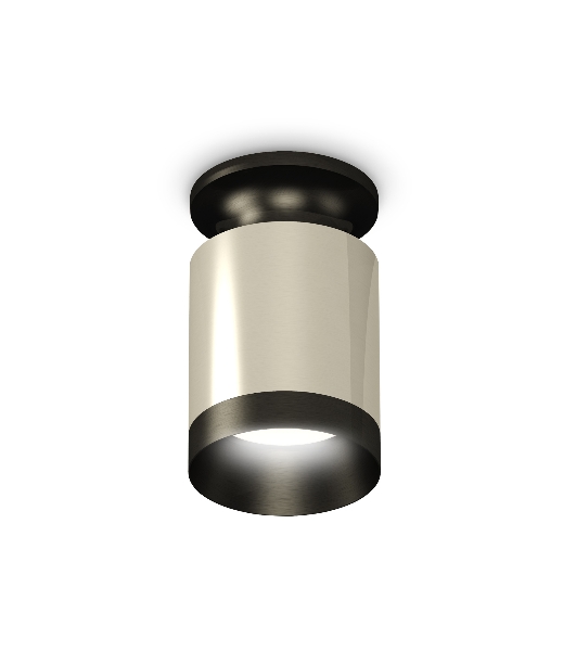 Светильник Ambrella Light XS6305062 PSL/PBK серебро полированное/черный полированный MR16 GU5.3 (N6902, C6305, N6131)