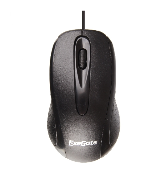 Мышь проводная ExeGate Professional Standard SH-9026 черный, 1000 dpi, USB, кнопки - 3