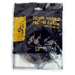 Кабель Cablexpert HDMI CCP-HDMI8К-1.5M, 19M/19M, v2.1, 8К, медь, позол.разъемы, экран, оплетка, 1.5м, черный, пакет, фото 1