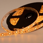 Лента светодиодная силикон, 8 мм, IP65, SMD 2835, 60 LED/m, 12 V, цвет свечения желтый, фото 1