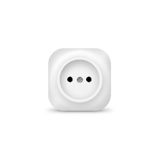 Розетка 1-м ОП 10А IP20 без заземл. белый IONICH 1415