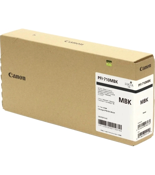 Картридж струйный Canon PFI-710 MBK 2353C001 черный матовый (700мл) для Canon TX-2000/TX-3000/TX-4000