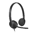 Гарнитура Logitech H340 чёрный, проводная, USB, фото10