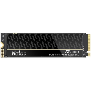 Накопитель SSD Netac NV7000-T, 2Tb, M.2 2280, PCIe 4.0 x4, NVMe, R/W 7300/6700, с радиатором