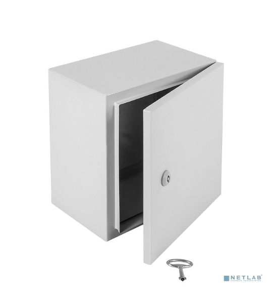Шкаф электротехнический настенный Elbox EMW, IP66, 400х400х150 мм (ВхШхГ), дверь: металл, металл, серый