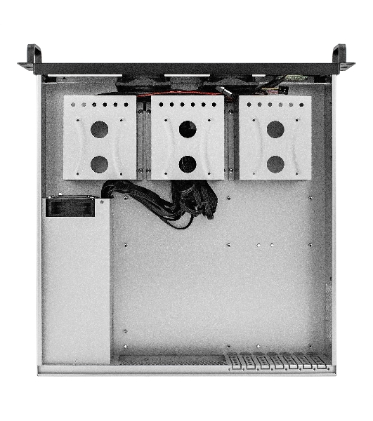 Серверный корпус ExeGate Pro 2U450-06 (RM 19', высота 2U, глубина 450, БП 2U-400ADS, 2*USB)