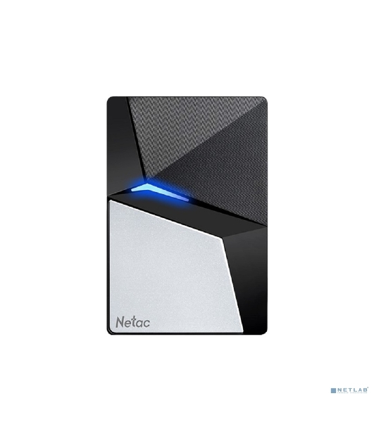 Внешний SSD Netac Z7S, 240 Gb, USB 3.2 Gen 2 Type-C, R/W 550/480, черный