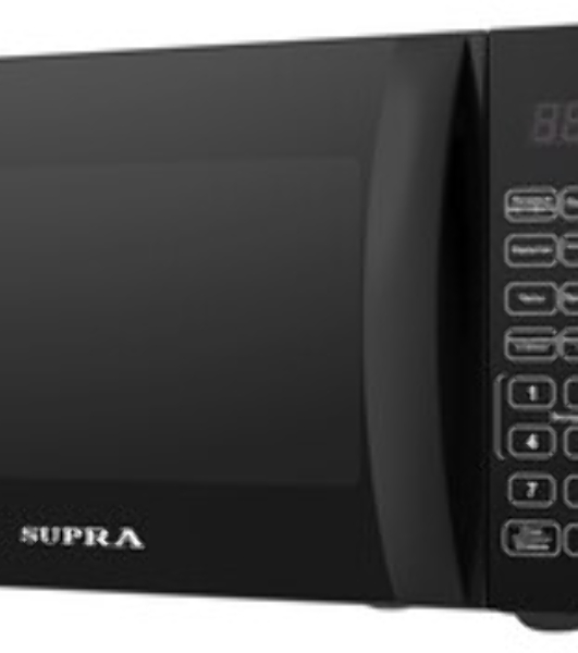 Микроволновая печь SUPRA 20SB25 черный, 20 л, 700 Вт, переключатели - кнопки